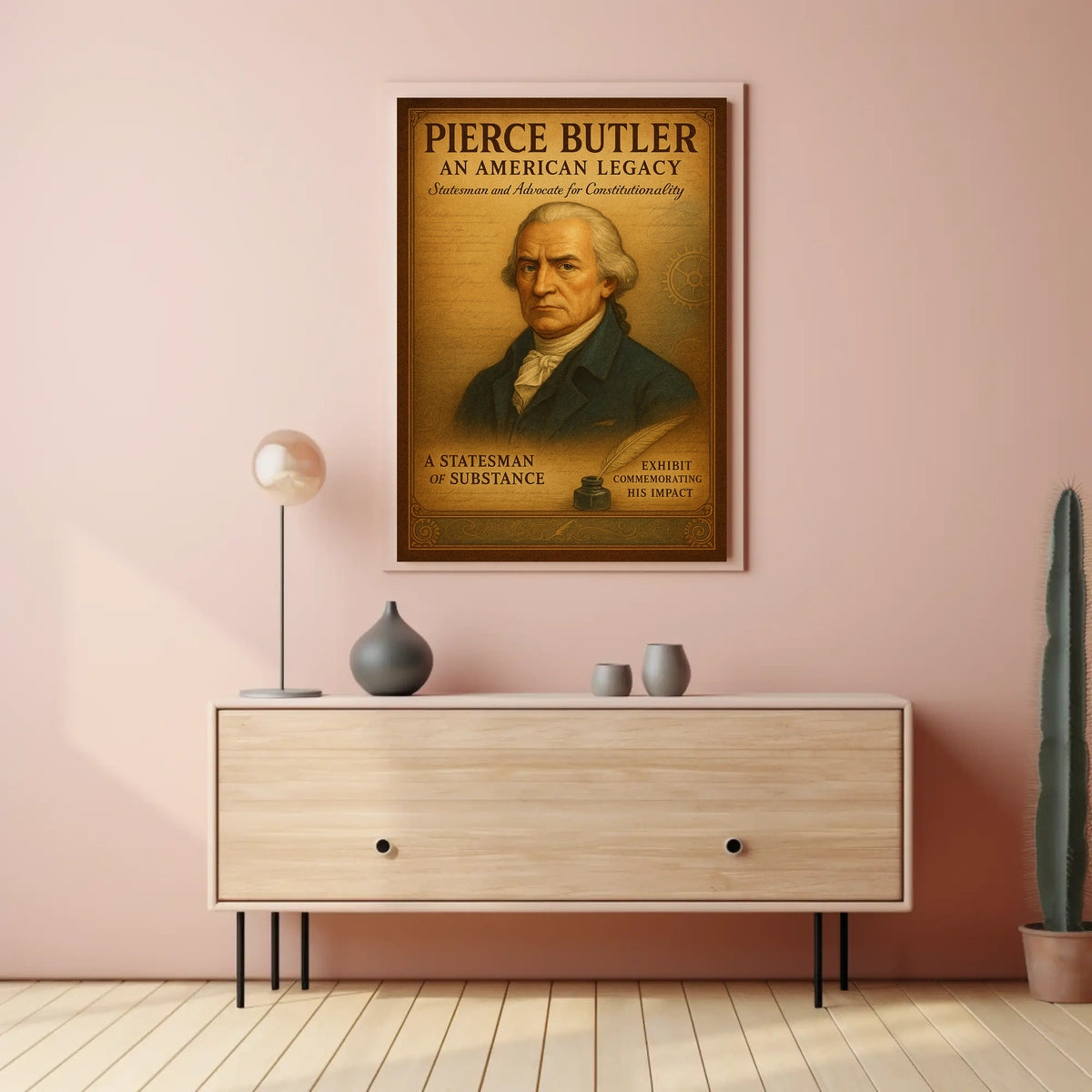 Pierce Butler An American Legacy Poster