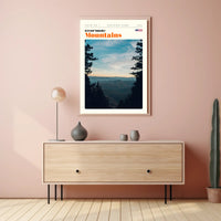 Great Smoky Mountains Scenic Poster Print