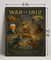 James Madison War of 1812 Poster PosterGoat
