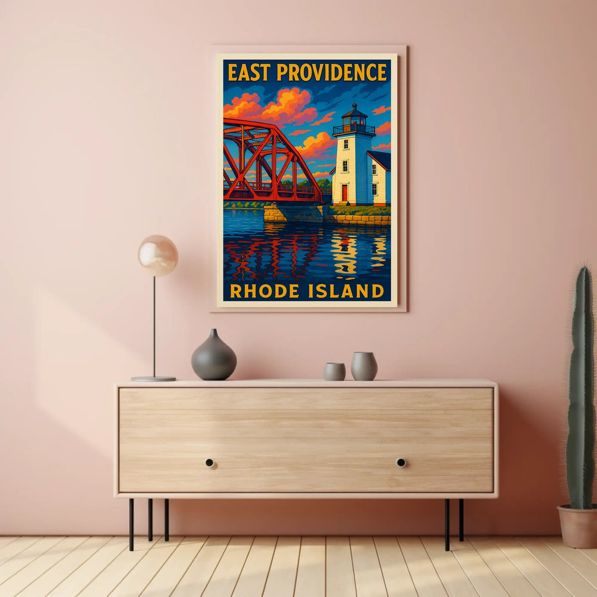East Providence Rhode Island Poster