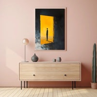 Abstract Silhouette Minimalist Poster Wall Art