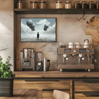 Surreal Journey in a Futuristic Sci-Fi Poster