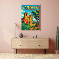 Santa Fe New Mexico Poster