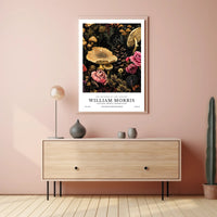 William Morris Cotton Prints Exhibition Poster