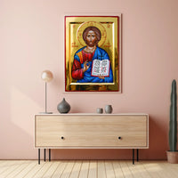 Icon of Christ Pantocrator Poster