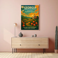 Georgia Heart Of The South Poster