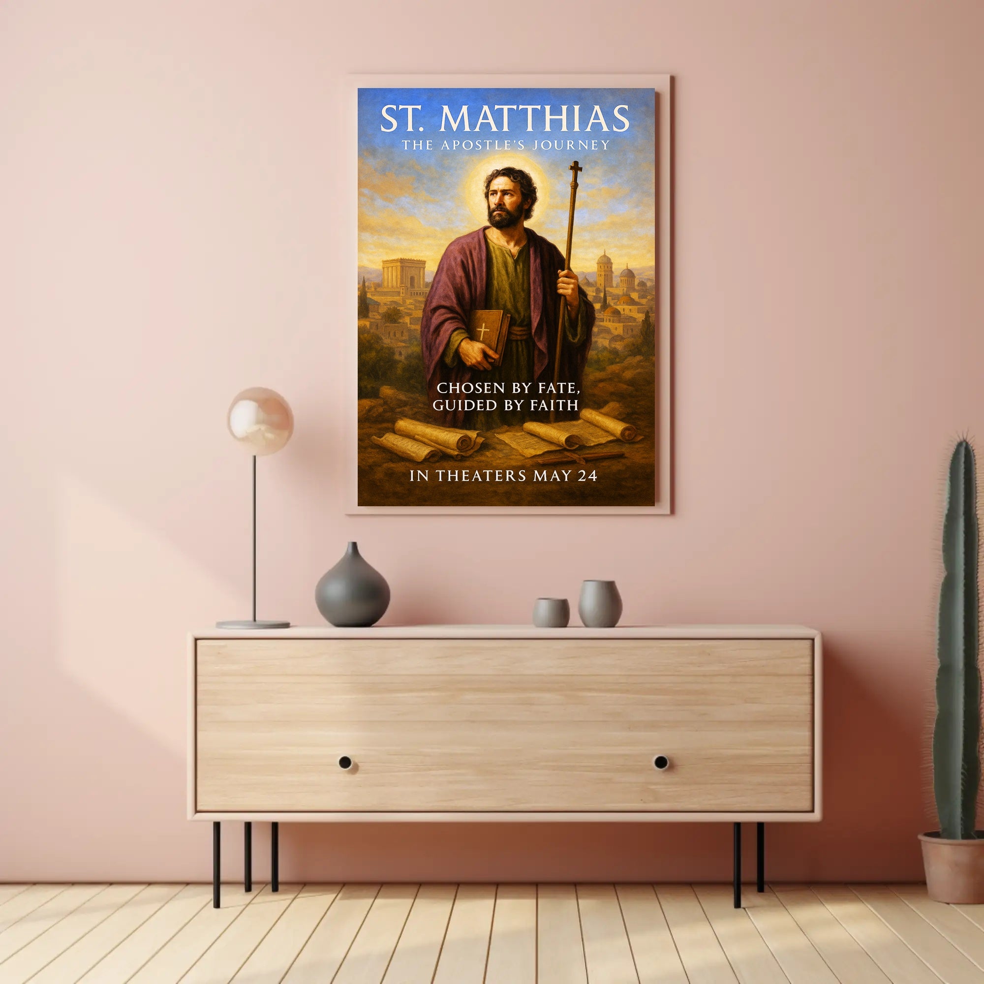 St. Matthias The Apostle's Journey Poster PosterGoat