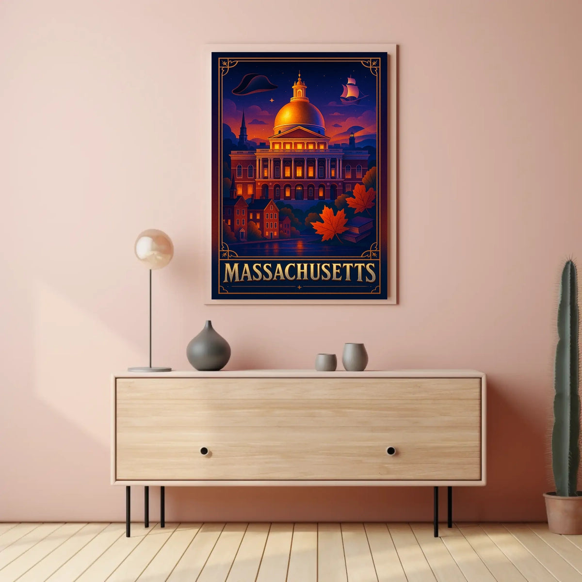 Massachusetts Heritage Poster