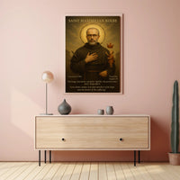 Saint Maximilian Kolbe Religious Reverence Poster