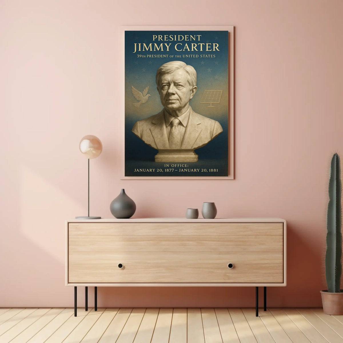 Jimmy Carter 39th President Poster