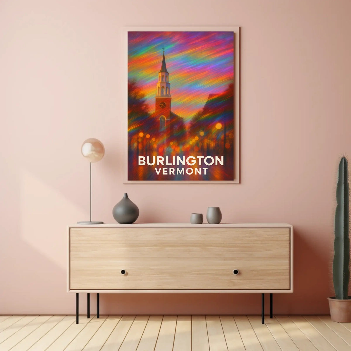 Burlington Vermont Wanderlust Photography Poster