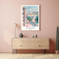Dubrovnik Scenic View Poster PosterGoat
