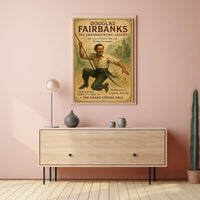 Douglas Fairbanks The Swashbuckling Legend Poster