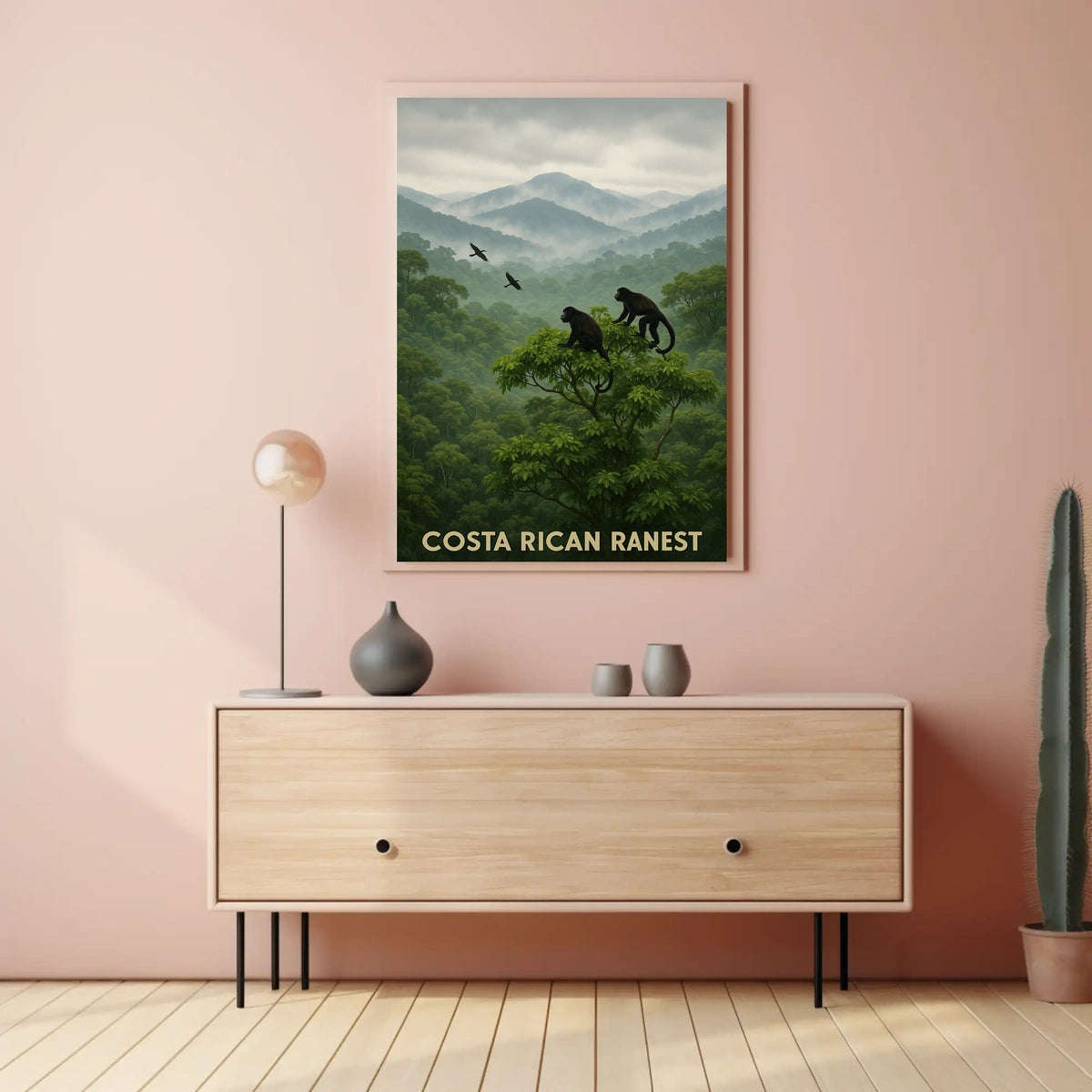 Costa Rican Rainforest Poster