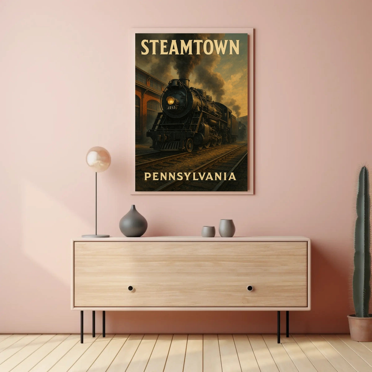 Steamtown Pennsylvania Poster