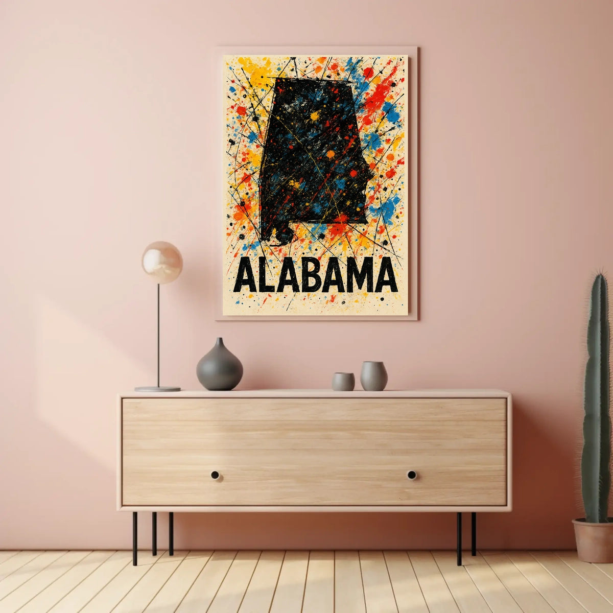 Alabama Art Poster