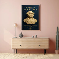 Martin Van Buren Presidential Historical Poster PosterGoat