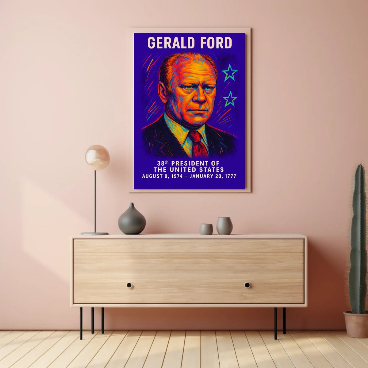 Gerald Ford 38th President Poster