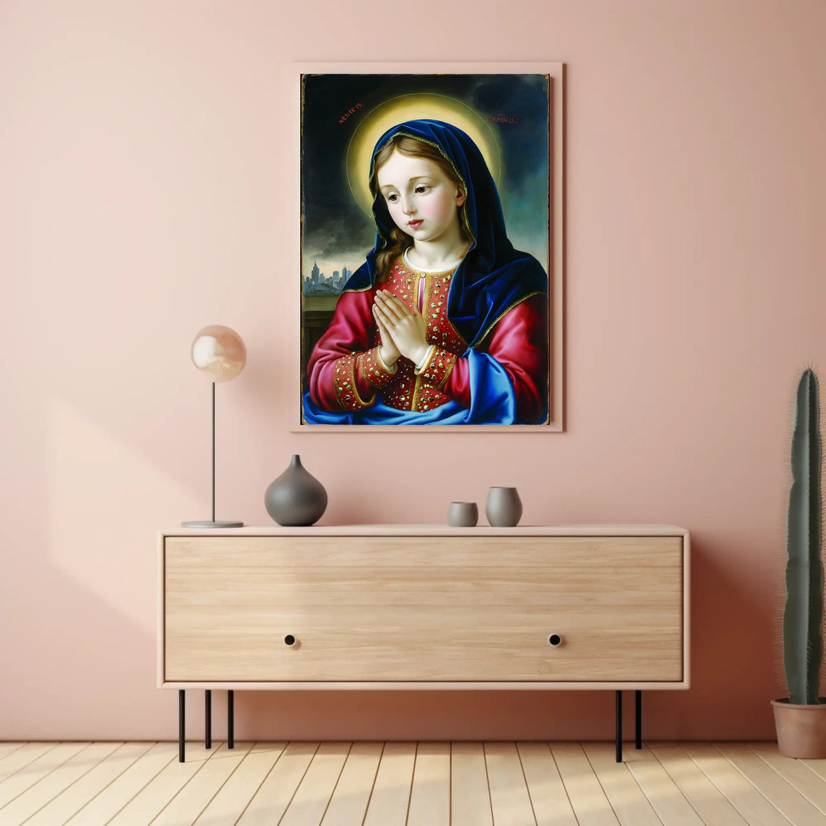The Praying Saint Poster