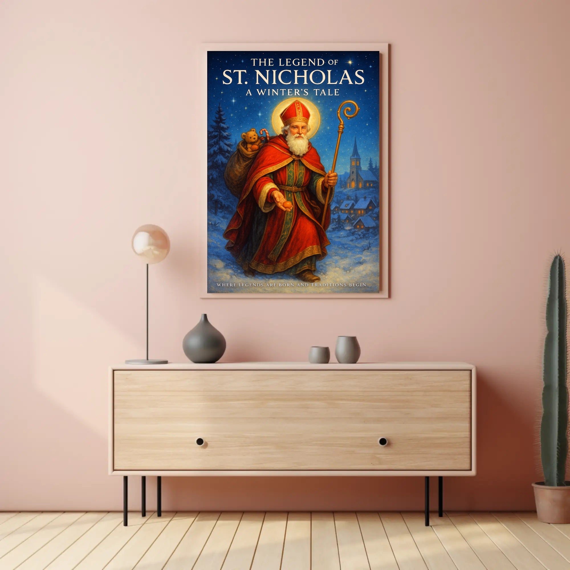 The Legend of St. Nicholas Poster PosterGoat