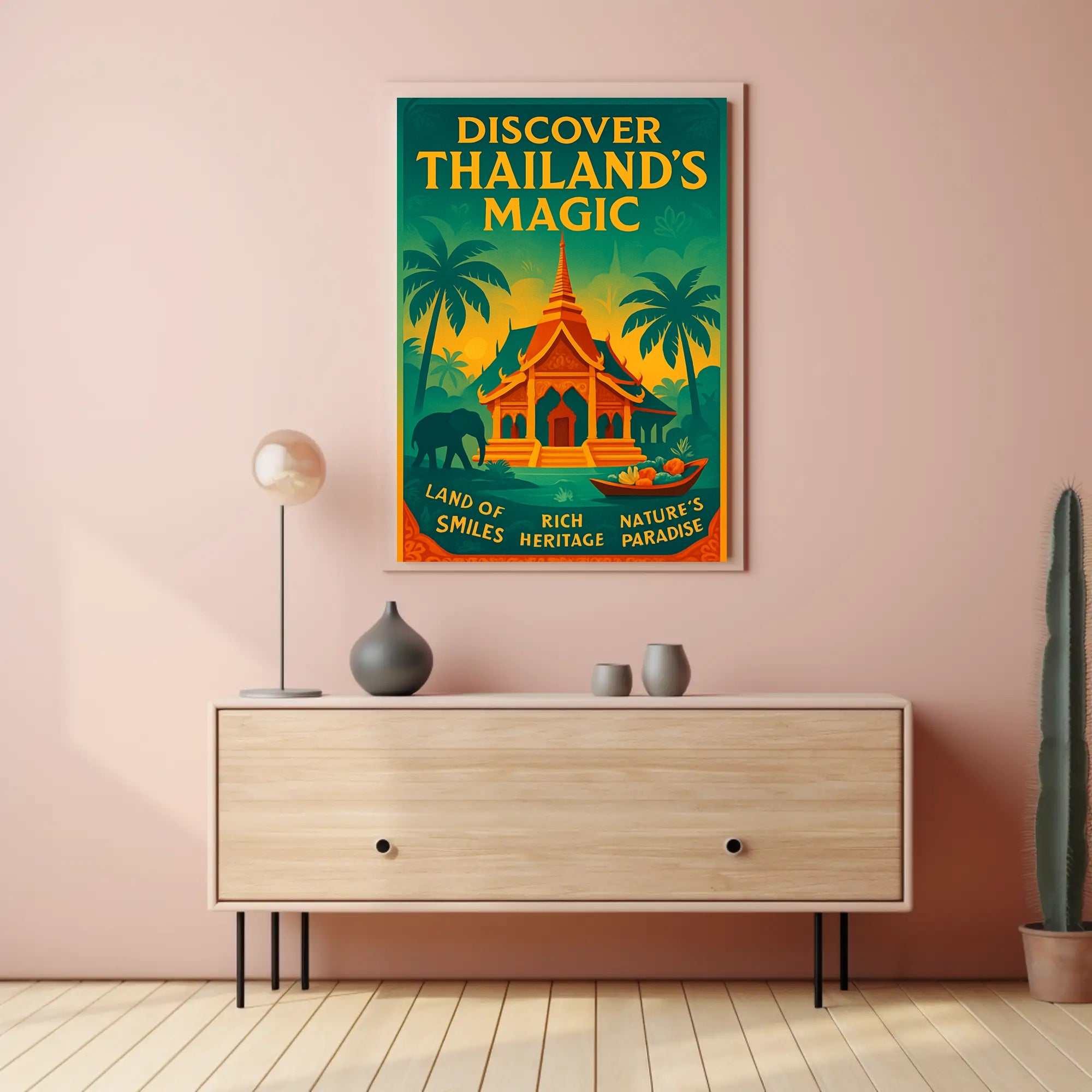 Discover ThailandS Magic Poster