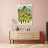 Machu Picchu Peru Poster