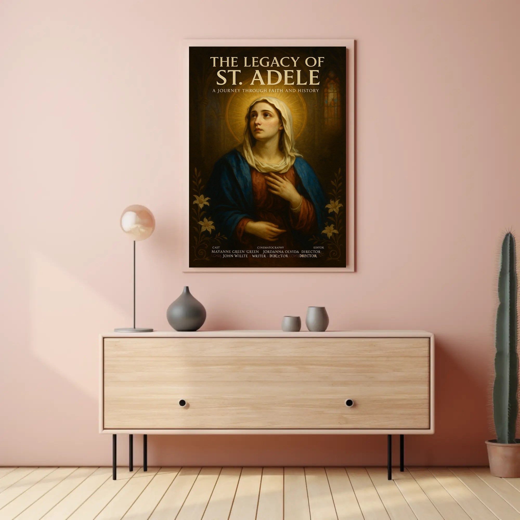 The Legacy of St. Adele Poster PosterGoat