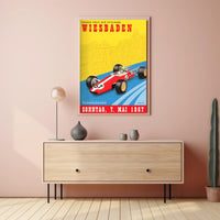 Großer Preis der Spielbank Wiesbaden 1967 Poster