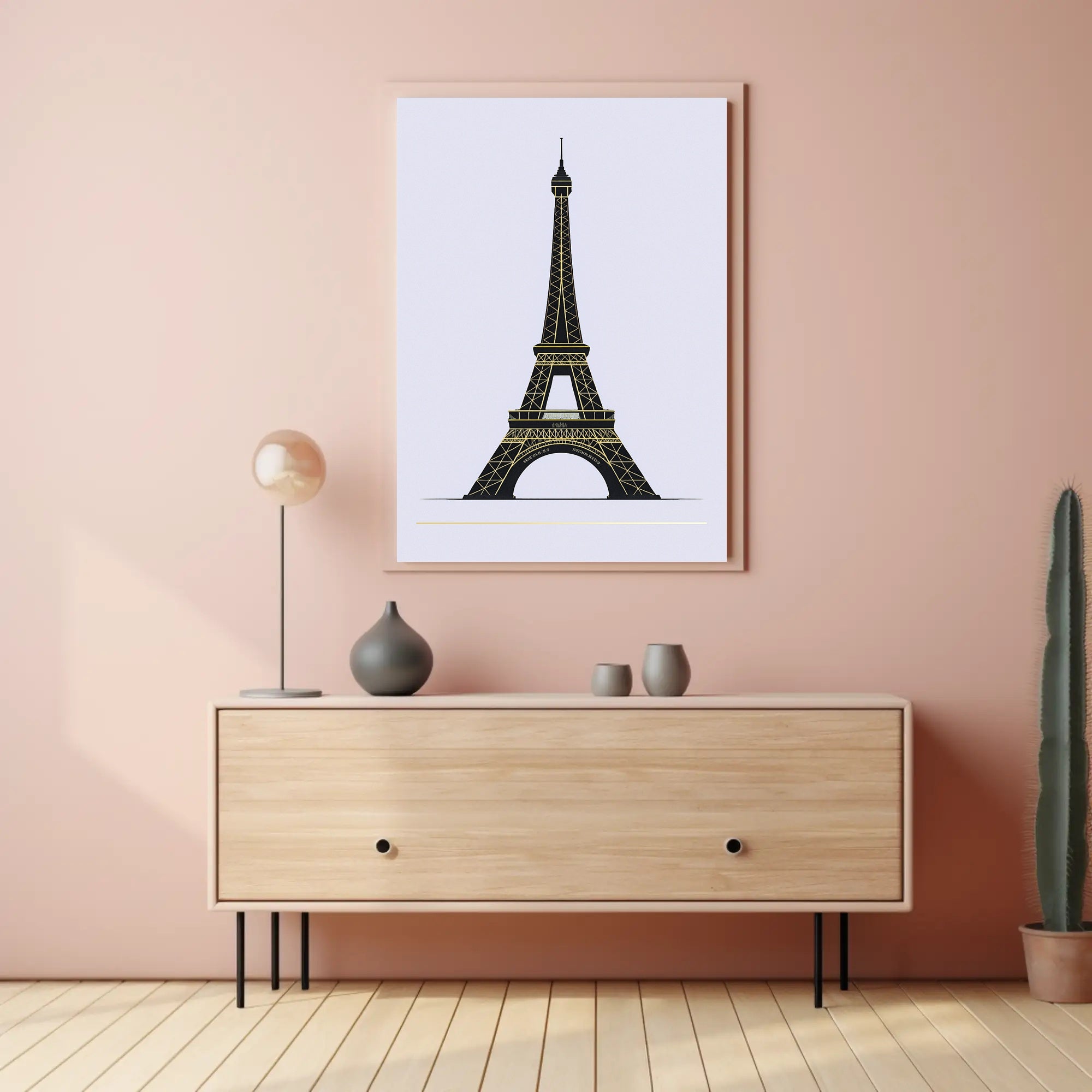 Eiffel Tower Elegance Poster PosterGoat