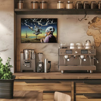 Futuristic Invention Abstract Surreal Art Sci-Fi Poster