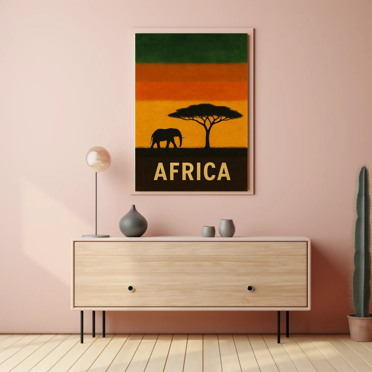 Africa A Journey Through the Savanna Poster