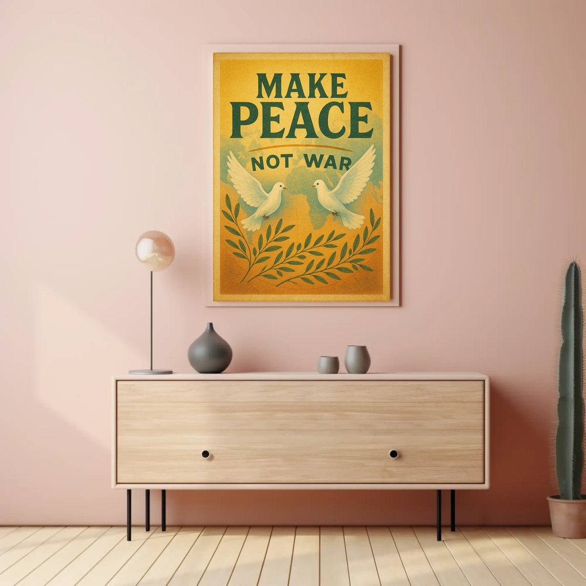 Make Peace Not War Poster