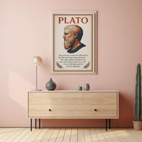 Plato Philosophical Icon Poster PosterGoat