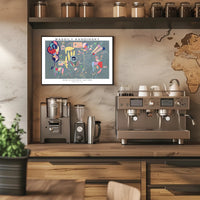 Wassily Kandinsky Various Actions Poster