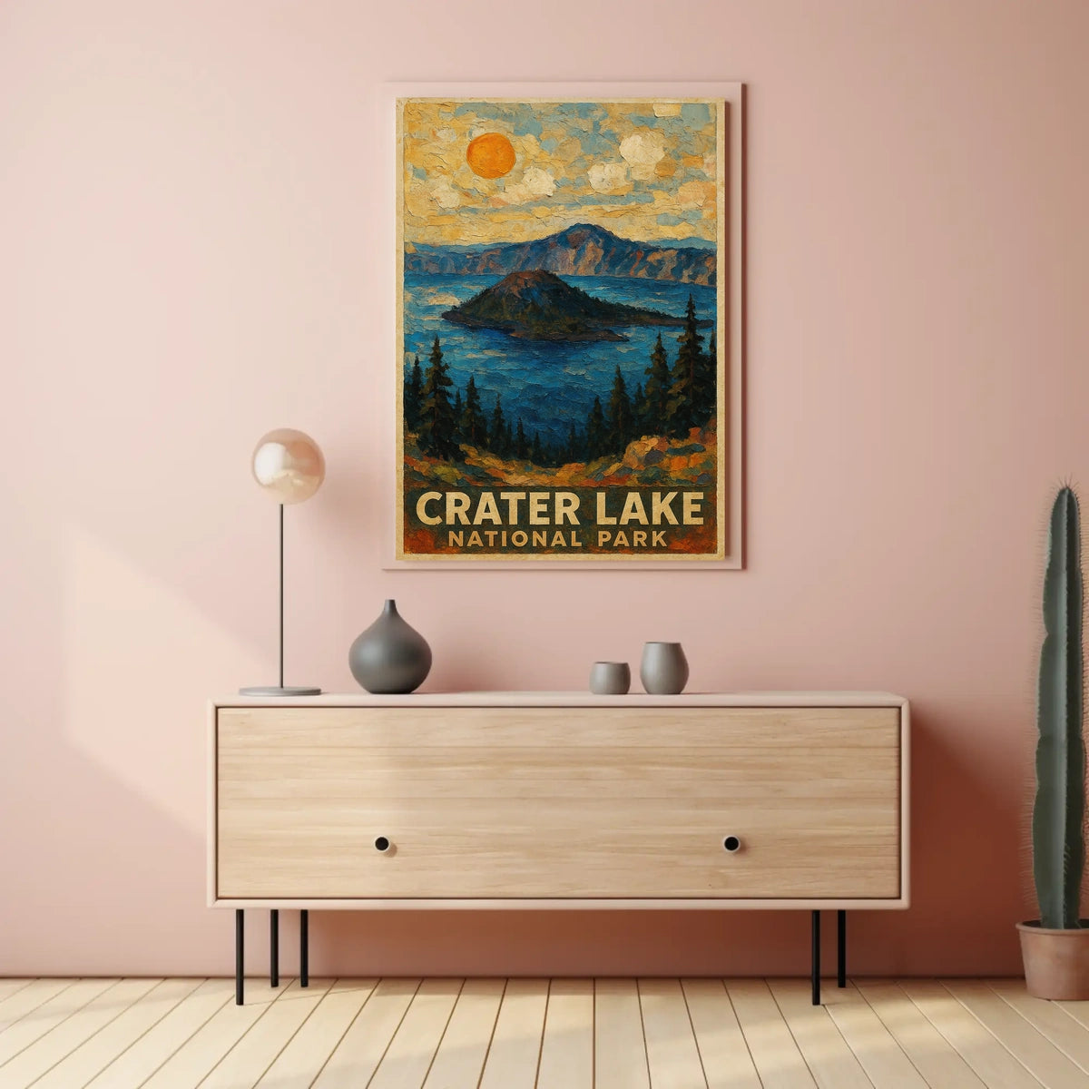 Crater Lake National Park Poster