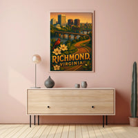 Richmond, Virginia Scenic Poster