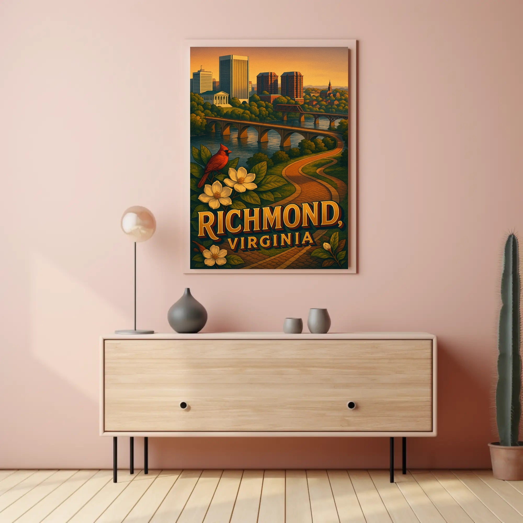 Richmond, Virginia Scenic Poster
