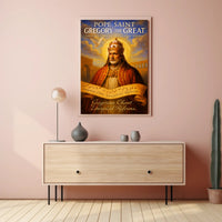 Pope Saint Gregory the Great Poster PosterGoat
