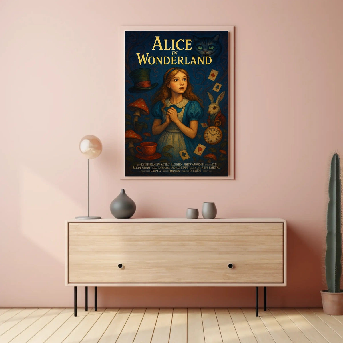 Alice in Wonderland Poster