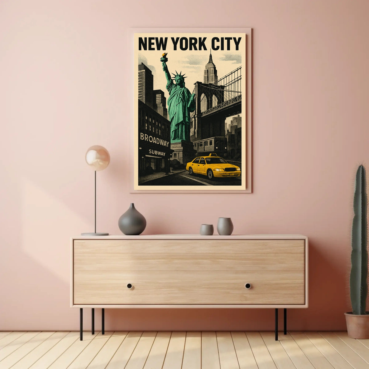 Iconic New York City Poster