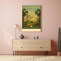 Richmond, Virginia: The Heart of the Confederacy Poster