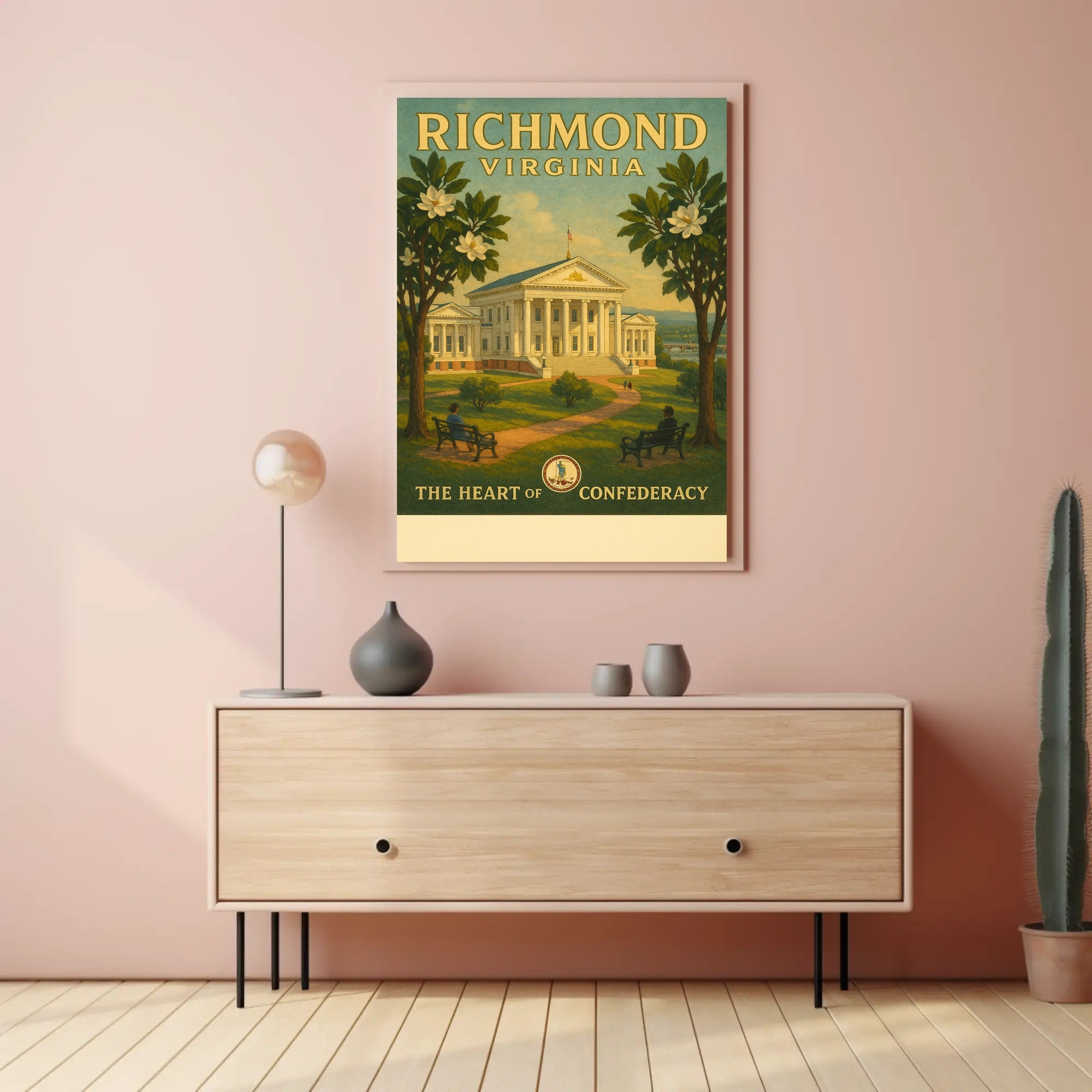 Richmond, Virginia: The Heart of the Confederacy Poster