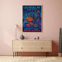 Las Vegas Sin City Poster