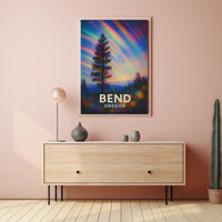 Bend Oregon Scenic Travel Photography Realism Poster
