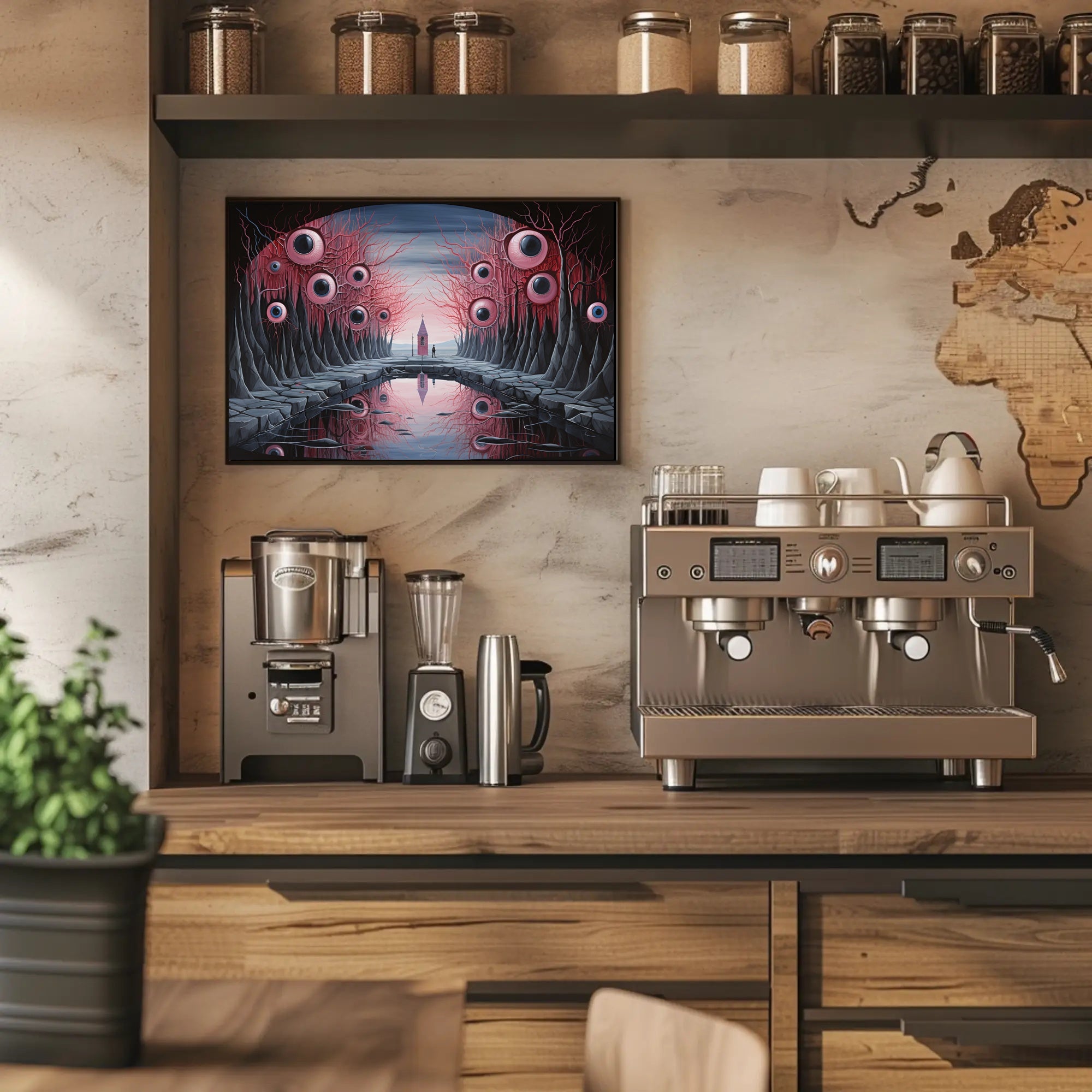 Dreamlike Scene in Fantasy or Mythology Poster