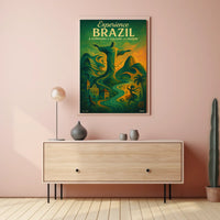 Experience Brazil A Symphony of Culture and Nature Poster