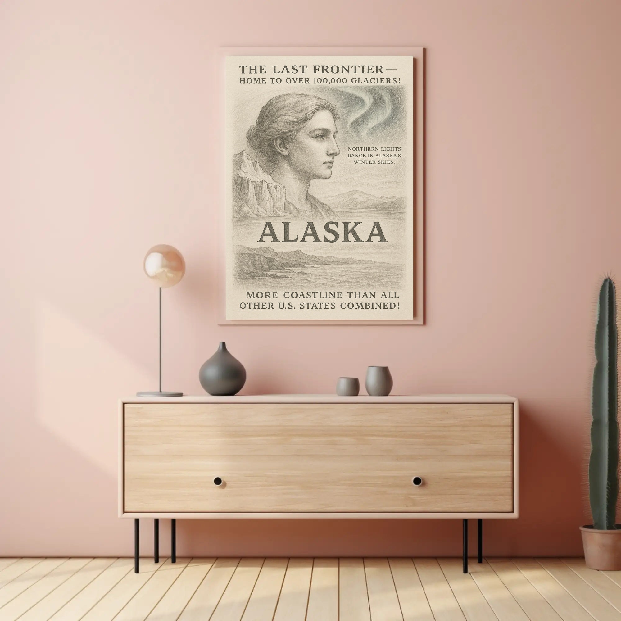 Alaska The Last Frontier Poster