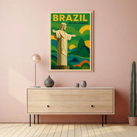 Brazil Travel Poster