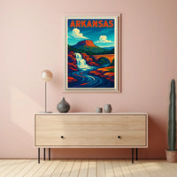 Arkansas Scenic Landscape Poster