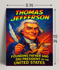 Thomas Jefferson 3rd President Poster PosterGoat